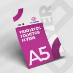 Galeria Panfleto Couchê 90g 10x14cm Frente