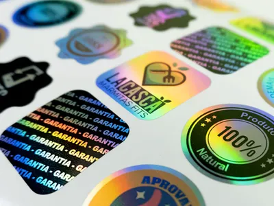 Adesivo Holográfico