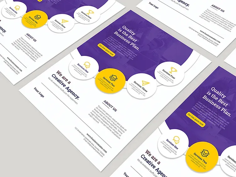 Panfleto Couchê 90g 10x14cm Frente