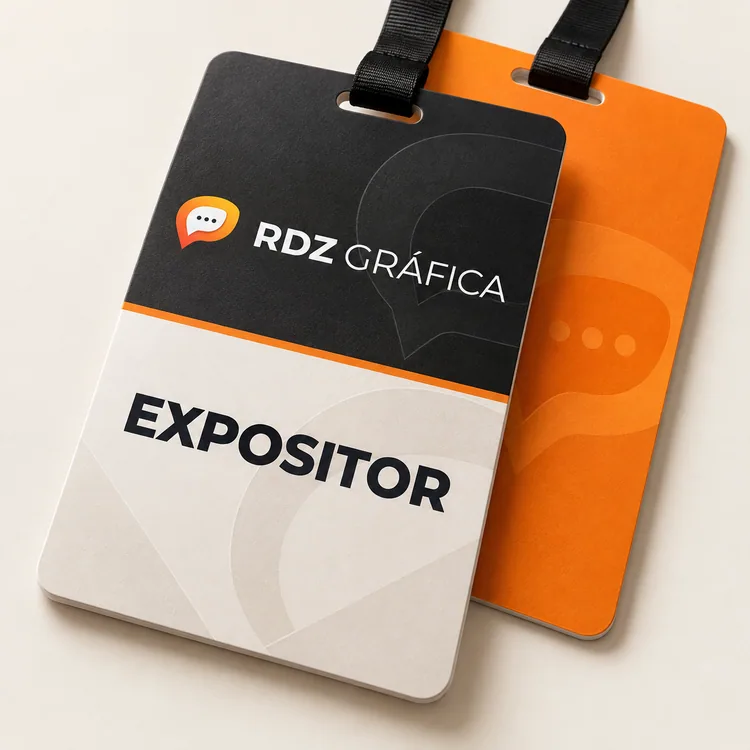 Credenciais para eventos